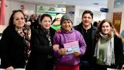 Entrega de cascos y Pases Libres a vecinos de Presidente Perón