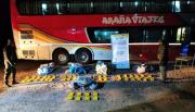 Trabajadores golondrinas llevaban 45 kg. de cocaína hacia el sur del país