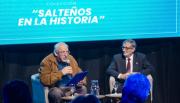 Salteños en la historia: Ruibal presentó su obra sobre Güemes y desmintió mitos