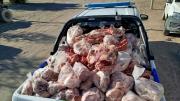 Decomisaron y destruyeron cerca de dos toneladas de carne en mal estado