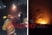 Dramático: 30 personas trabajaron durante tres horas y media en incendio