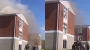 VIDEO IMPACTANTE: La madre desesperada que lanzó a su bebé desde un edificio durante un incendio para salvarlo