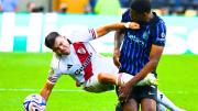 Por qué se originó la pelea entre Marcos Acuña y Dumfries en la caída de River frente a Inter