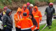 Balance de daños causados por las lluvias en la región Los Andes: 25 puentes colapsados y 370 viviendas afectadas