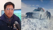 Nevadas en Potosí afectan a seis municipios y dejan turistas varados