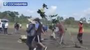 Montaño denuncia que evistas dañan el aeropuerto de Chimoré, tomado hace 3 semanas