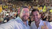En campaña electoral, Samuel promete que Camacho recobrará su libertad y retomará la Gobernación