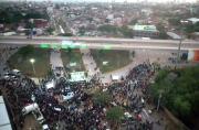 El alcalde cruceño inaugura el esperado viaducto Virgen de Cotoca