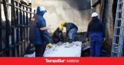 Municipio asistió a familia damnificada tras un incendio