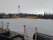 Una severa tormenta de nieve obligó a la suspensión del partido entre Deportivo Madryn y Quilmes: la AFA decidirá cuándo se jugará