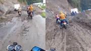 EN VIDEO: Reabrieron el paso que comunica a los estados Mérida y Barinas afectado tras las fuertes lluvias
