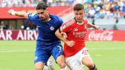 Tras un parate de dos horas por amenaza de tormenta, Chelsea goleó a Benfica en el Mundial de Clubes