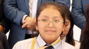 Valeria, una estudiante cochabambina de 14 años irá al Polo Norte en rompehielos nuclear tras ganar concurso internacional