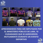 MP imputará a 10 ciudadanos por trifulca en evento deportivo en Cabudare