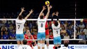 La Selección argentina de vóley, con Agustín Loser, consiguió un triunfazo ante Serbia por la VNL
