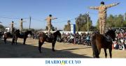 Una exhibición policial en 9 de Julio