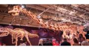 El dinosaurio más grande del mundo llegó al Parque Thays