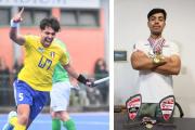 El santiagueño Leandro Cárdenas fue campeón con el Tevere Eur Hockey, de Italia