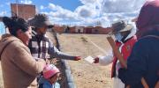 El Alto: 150 brigadas de salud realizan rastrillaje casa por casa en la Red Senkata para prevenir el sarampión