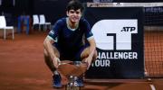 Tenis: Prado es campeón por primera vez de un Challenger
