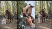Una mendocina creó una terapia alternativa con caballos que ayuda a trabajar las emociones