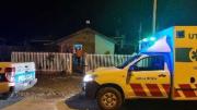 Hijo defiende a su madre con un machete