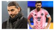 Ibrahimovic disparó contra el Inter Miami, pero defendió a Messi: “Juega con estatuas”