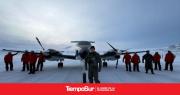 La Armada Argentina realizó una evacuación sanitaria desde la Antártida en condiciones extremas