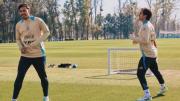 Mientras lo esperan en Boca, Leandro Paredes se entrenó en Ezeiza junto a Dybala