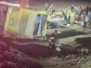 Trágico vuelco de un micro argentino en Chile: hay cuatro muertos y varios heridos graves
