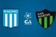 Racing vuelve a la actividad ante San Martín de San Juan en la Copa Argentina