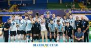 Mateo Gómez, subcampeón del torneo jugado en Brasil
