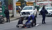Accidente sobre avenida Paraguay: un conductor lesionado