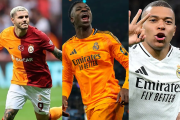Mientras Vini y Mbappé ganan más de 2 millones al mes en el Real Madrid, esto gana Mauro Icardi en el Galatasaray