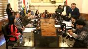 Tras accidentada sesión en el Concejo Municipal de La Paz, Chambilla declara cuarto intermedio hasta esta tarde