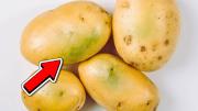¿Qué pasa si como papas con cáscara verde?