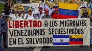 Familiares de migrantes venezolanos secuestrados en El Salvador apelan a la OIT por justicia internacional