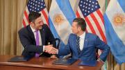 Luis Petri se reunió con el secretario de Defensa de Estados Unidos y selló una alianza clave