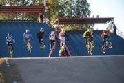 Los riders se ponen a tono en la Catedral para el Argentino de BMX