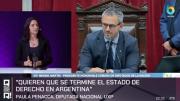 Paula Penacca: “El Gobierno de Javier Milei impone un estado de excepción
