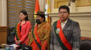 Pese a fallo judicial, Chambilla es reelecta presidenta del Concejo Municipal de La Paz y Quispe, secretario