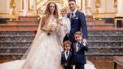 Diogo Jota: un casamiento soñado con su novia de la adolescencia, hijos pequeños y una carrera sobresaliente
