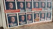 Fernando Gray roba: denuncian al intendente de Esteban Echeverría por sus afiches