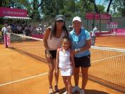 La historia de Solana Sierra, la marplatense que cuando conoció el tenis no llegaba a la red y es la Cenicienta argentina de Wimbledon