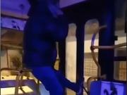 Video: la furia de un pasajero al que hicieron bajar de un colectivo por no pagar el boleto