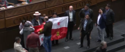 “El litio no se regala”: Presidente de Diputados ordena cuarto intermedio en sesión ante protesta en rechazo a contrato
