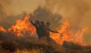 Gran incendio en Creta desata evacuaciones masivas