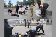 Mañana caótica en La Banda: múltiples accidentes viales dejaron varios heridos