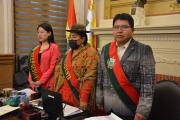 Alcalde presento denuncia al TSE por transfugio contra los concejales Lourdes Chambilla y Lucio Quispe