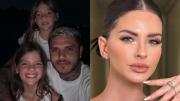 ¡Bombazo! La China Suárez salió con las hijas de Wanda Nara: “Cenando felices”